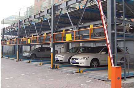 4 Level Commercial Parking Lifts 2000kg Pit Puzzle Parking System