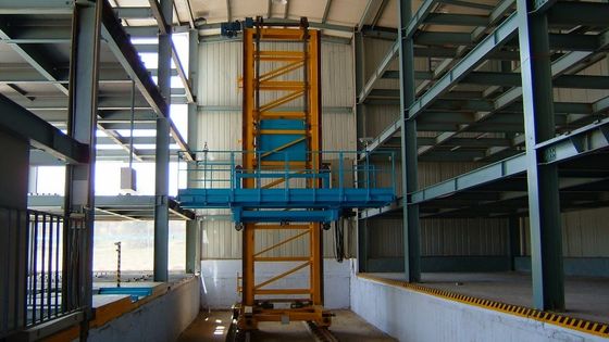 CE Stacker Car Parking System Lift 5 Layers Steel Structure