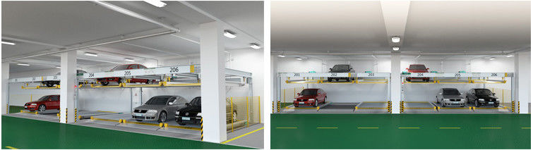 PSH Dubbel Decker Parking System Two Levels 2 de Lift van de Verhaalauto