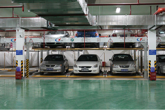 Staalkabel Dubbel Decker Parking System 2 de Autolift van de Niveausgarage